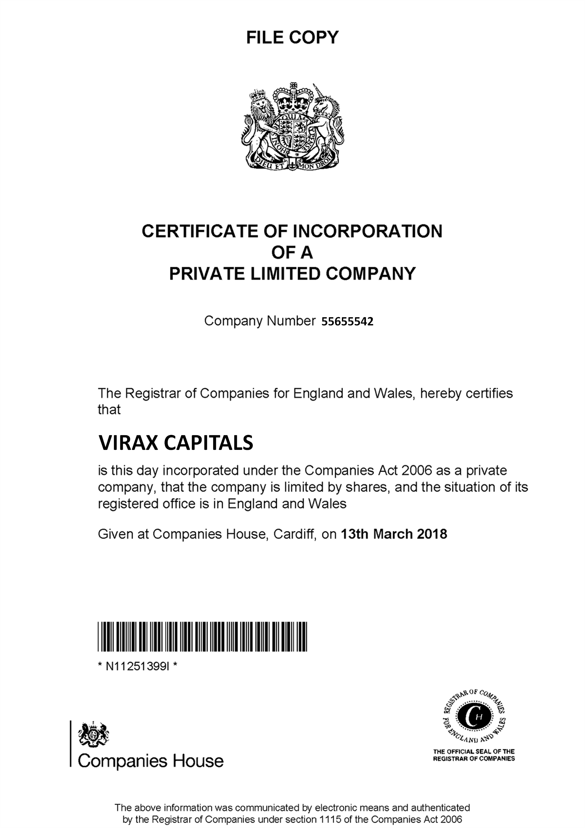 Certificate Image